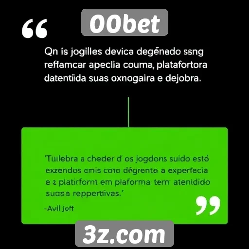 Feedback de jogadores sobre a experiência no 00bet