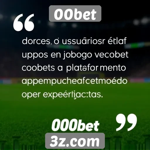 Depoimentos de usuários sobre 00bet