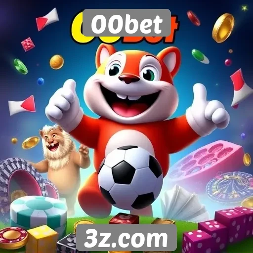 Variedade de jogos disponíveis no site 00bet